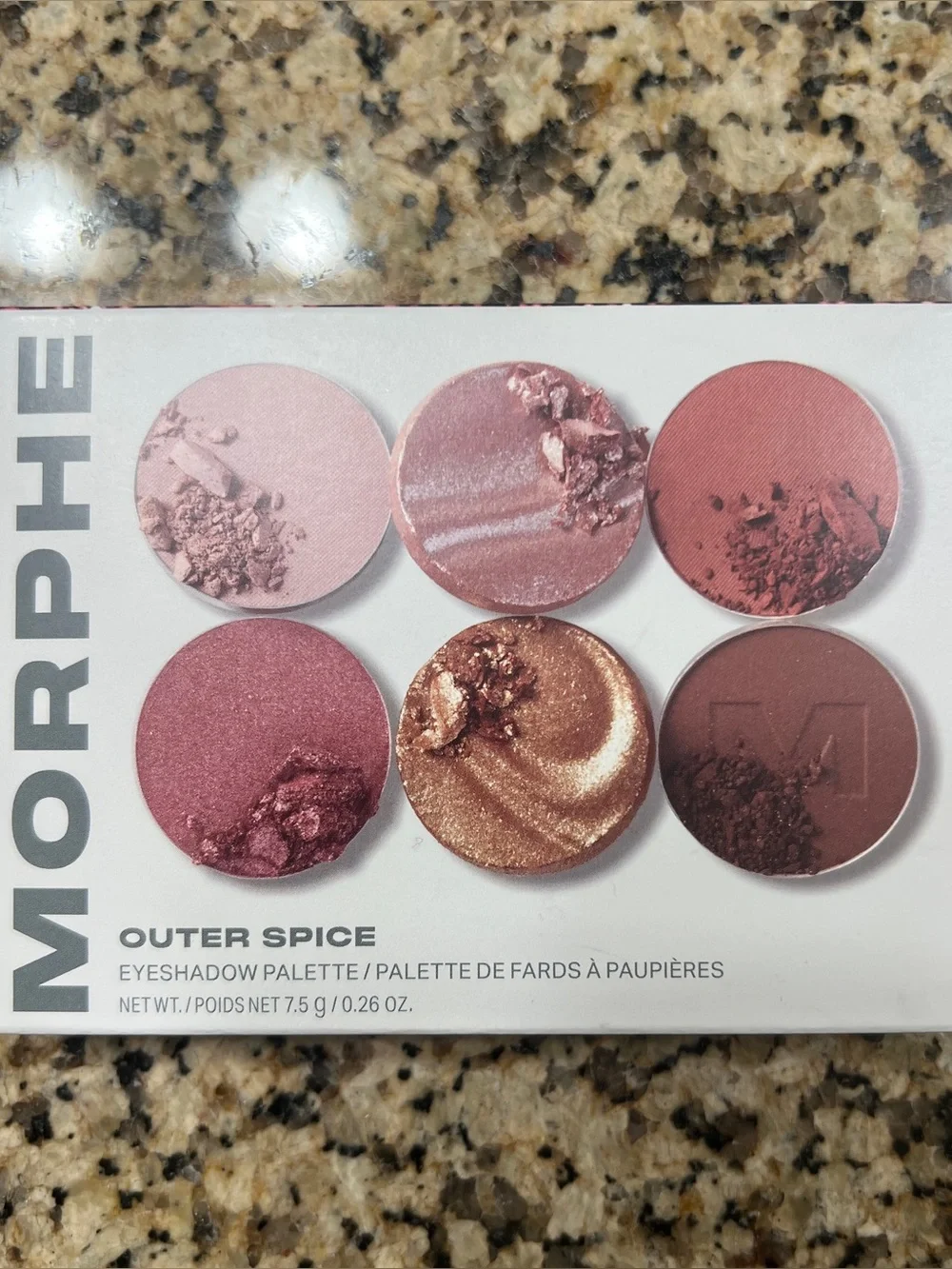 NEW morphe eyeshadow palette “outer spice”